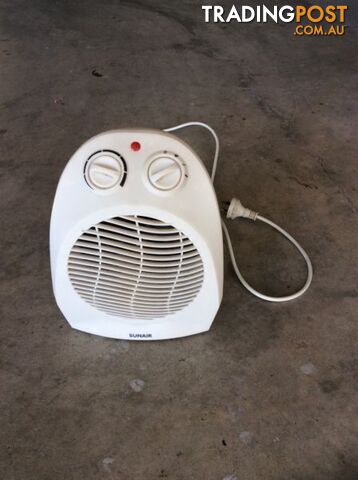 Heater with fan
