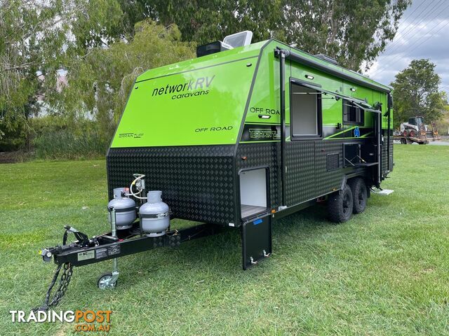 2022 Network RV Caravans 22 Family Terrain Tuff Caravan NRV 9 Dual Axle ...