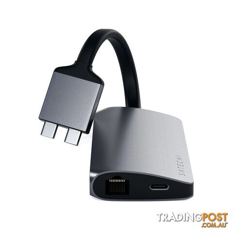 Satechi 8 Port USB-C Dual Multimedia Adapter Hub - Space Grey - photo 3 of 3