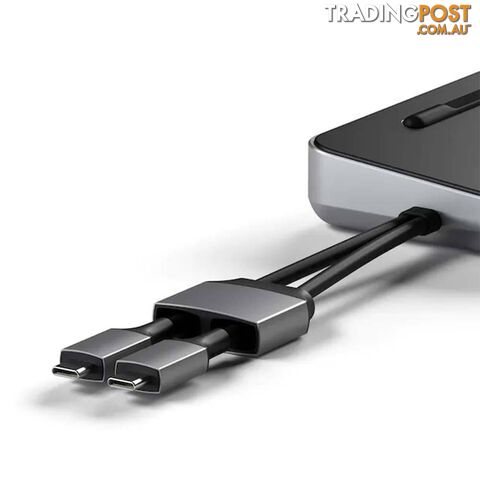 Satechi USB-C Dual Dock Stand - Space Grey - photo 3 of 4