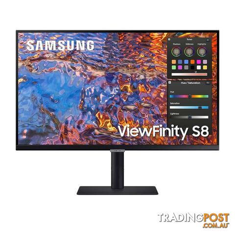 Samsung ViewFinity S80PB 27in UHD HDR IPS Business Monitor with 90W USB-C LS27B800PXEXXY