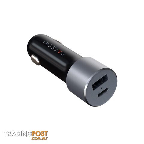 Satechi 72W USB-C PD Car Charger - Space Grey ST-TCPDCCM - photo 3 of 3