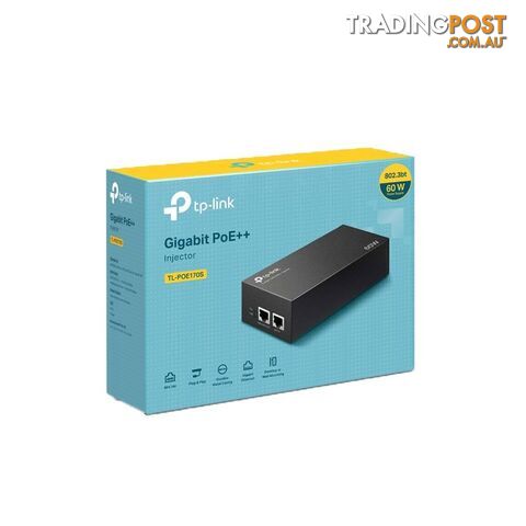 TP-Link TL-POE170S PoE++ Injector Complies with 802.3af/at/bt - photo 3 of 4