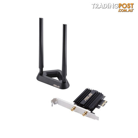 ASUS PCE-AX58BT AX3000 Dual Band Wi-Fi 6 (802.11ax) PCI-E 160MHz Adapter - photo 2 of 3