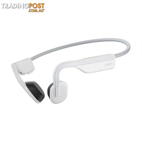 Shokz OpenMove Wireless Bone Conduction Open-Ear Headphones - White