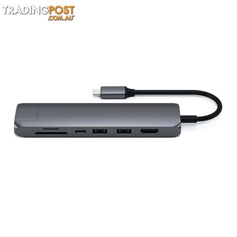 Satechi USB-C Slim Multiport with Ethernet Adapter - Space Grey - photo 3 of 3