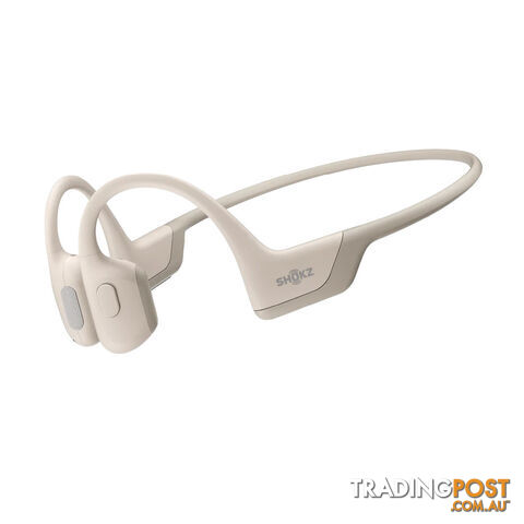 Shokz OpenRun Pro Wireless Bone Conduction Open-Ear Headphones - Beige