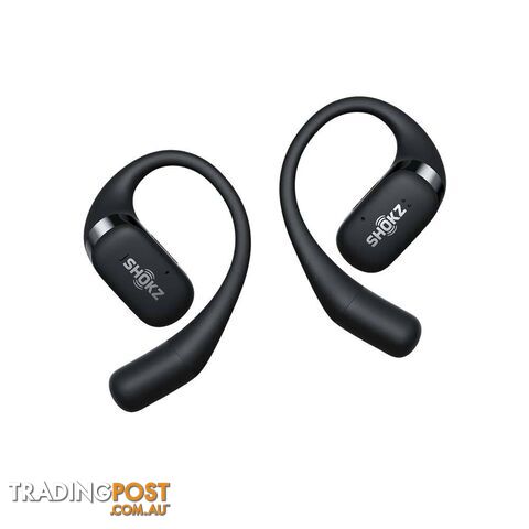 Shokz OpenFit True Wireless Open-Ear Bluetooth Headphones - Black