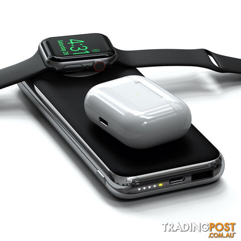 Satechi Quatro 10000mAh Wireless Power Bank with Apple Watch Charger - photo 4 of 5
