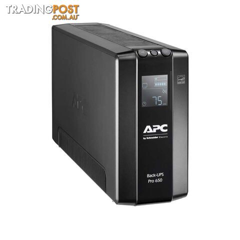 APC Back UPS Pro BR 650VA 6 Outlets AVR LCD Interface [BR650MI] - photo 2 of 4