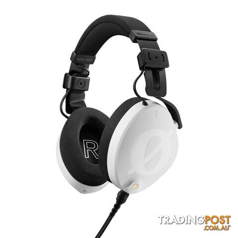 Rode NTH-100W Professional Over-Ear Headphones - White