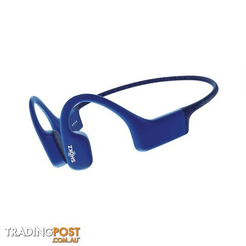 Shokz OpenSwim Waterproof Wireless Bone Conduction Headphones - Blue