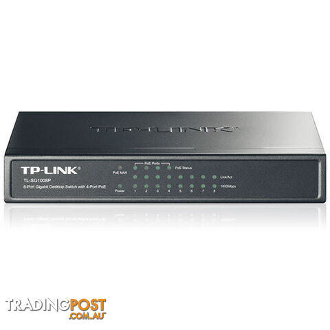 TP-Link TL-SG1008P 8-Port Gigabit POE Switch