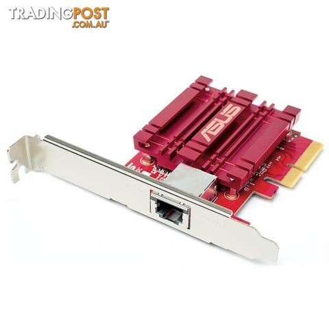 ASUS XG-C100C 10GBase-T PCIe Network Adapter With RJ45 Port and Built-in QoS