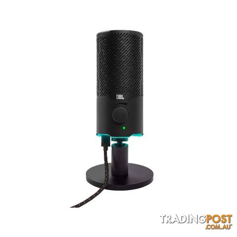 JBL Quantum Stream Dual-Pattern USB Microphone - Black