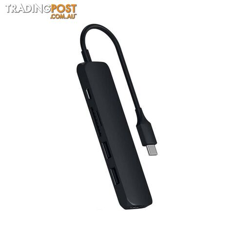 Satechi Slim USB-C Multiport Adapter V2 - Black