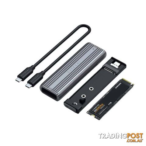 Satechi USB-C NVMe and SATA SSD Enclosure - photo 4 of 7