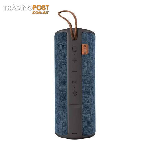 EFM Toledo Portable Wireless Bluetooth Speaker - Steel Blue