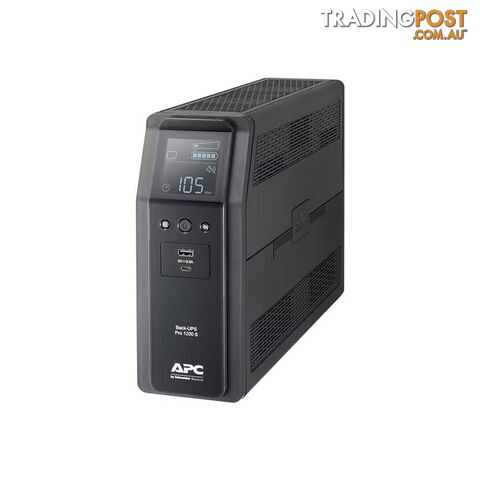 APC Back UPS PRO BR 1200VASINEWAVE8 OUTLETS AVR LCD INTERF [BR1200SI]