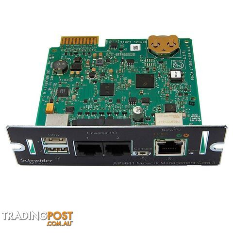 APC UPS Network Management Card 3 with Environmental Monitoring [AP9641] - photo 3 of 4