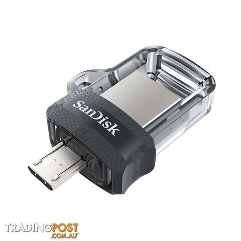 SanDisk 32GB Ultra Dual Drive m3.0, USB3.0, Black, USB3.0/micro-USB, OTG