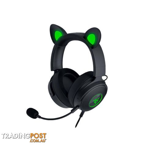 Razer Kraken Kitty V2 Pro Wired RGB Headset with Interchangeable Ears - Black RZ04-04510100-R3M1