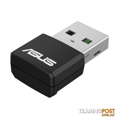 ASUS USB-AX55 Nano AX1800 Dual Band Wi-Fi 6 USB Adapter - photo 3 of 4