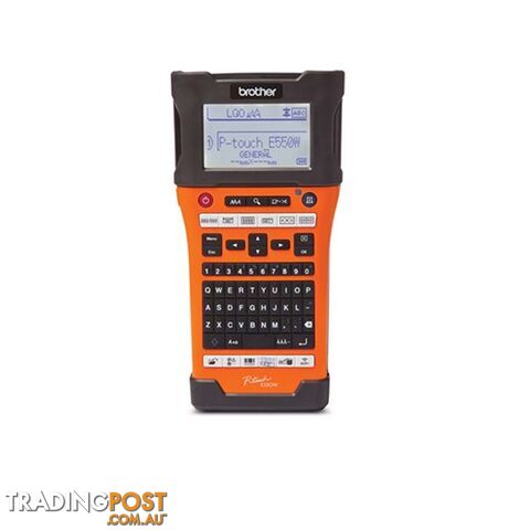 Brother PT-E550WVP P-Touch Industrial Label Printer (Heat Shrink Tube Compatible)Up to 24MM TZE Tape