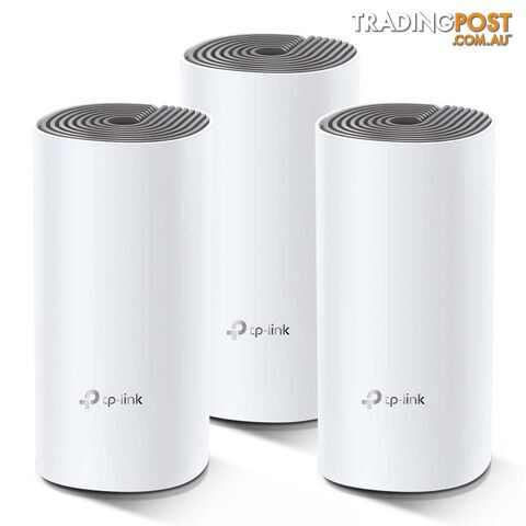 TP-Link Deco E4(3-pack) AC1200 Dual Band Whole Home Mesh Wi-Fi System