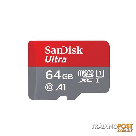 SanDisk 64GB Micro SDHC 100Mb/s AU Stock
