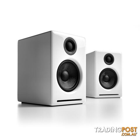 Audioengine A2+ Wireless Desktop Speakers - Gloss White