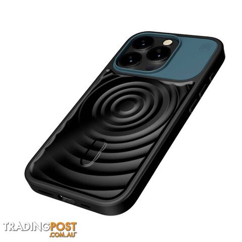STM Reawaken Ripple MagSafe iPhone 15 - Black/Atlantic [stm-322-409FJ-02] - photo 2 of 5
