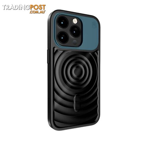 STM Reawaken Ripple MagSafe iPhone 15 - Black/Atlantic [stm-322-409FJ-02] - photo 3 of 5