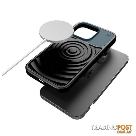 STM Reawaken Ripple MagSafe iPhone 15 - Black/Atlantic [stm-322-409FJ-02] - photo 5 of 5