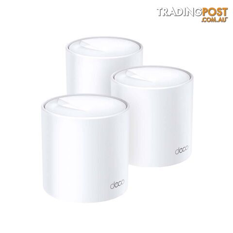 TP-Link Deco X60(3-pack) V3.2  AX5400 Whole Home Mesh Wi-Fi 6 System
