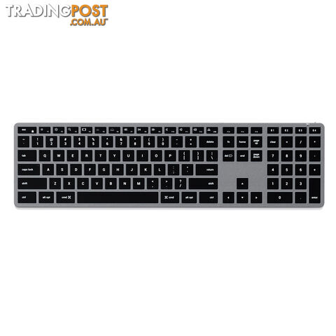 Satechi Slim X3 Bluetooth Wireless Backlit Keyboard - Space Grey ST-BTSX3M