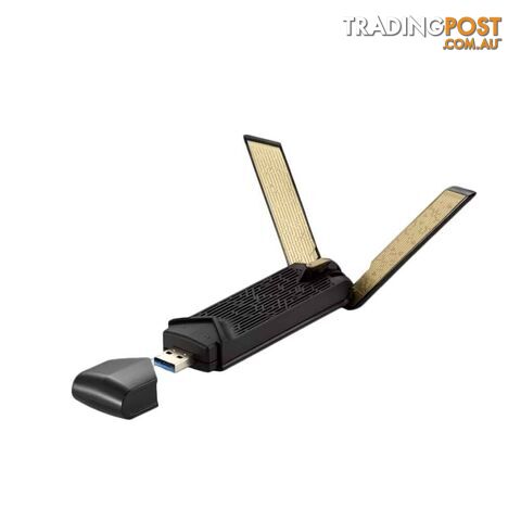 ASUS USB-AX56 Dual Band AX1800 USB Wi-Fi 6 Adapter WPA3 OFDMA - photo 4 of 5