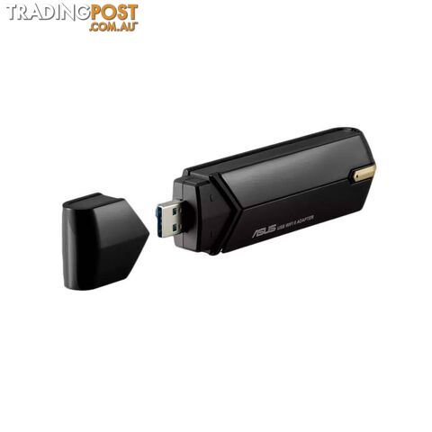 ASUS USB-AX56 Dual Band AX1800 USB Wi-Fi 6 Adapter WPA3 OFDMA - photo 2 of 5