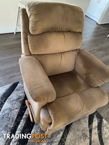 TWO JASON RECLINER/ROCKING CHAIRS IN GOOD CONDITION.
