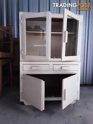 Child's wooden kitchen cabinet