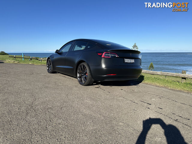 2019 Tesla Model 3 AWD PERFORMANCE Sedan Automatic