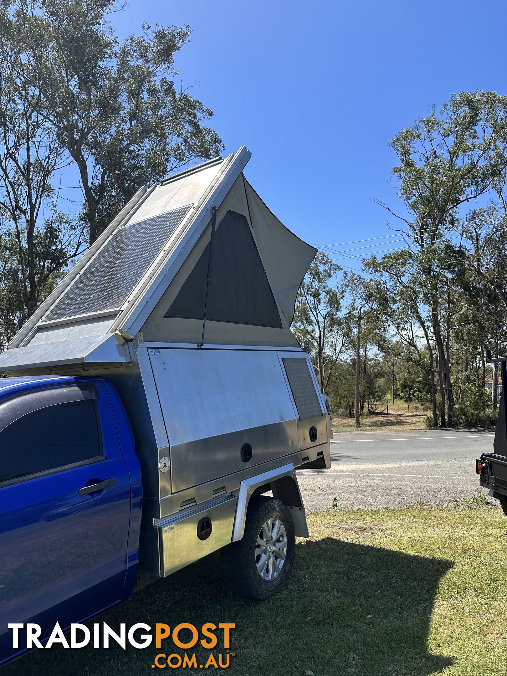 Alloy single cab Dam steel canopy