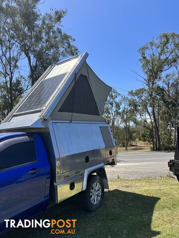 Alloy single cab Dam steel canopy