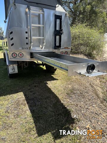 Alloy single cab Dam steel canopy