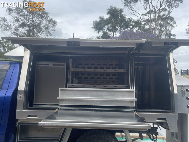 Alloy single cab Dam steel canopy