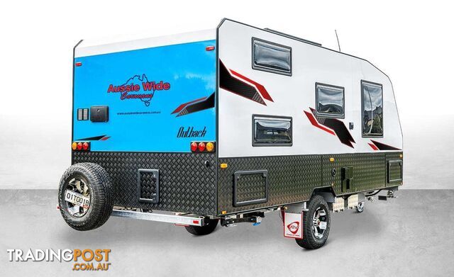 18'6 OUTBACK DUAL AXLE SEMI OFF ROAD 3 BUNKS - photo 2 of 3