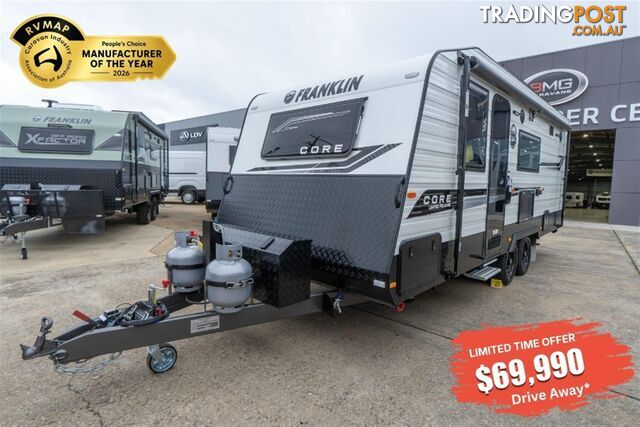 2026 FRANKLIN CORE LIMITED RELEASE CARAVAN 215 FAMILY 2 BUNK