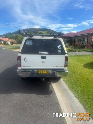 2012 Nissan Navara D22 4X4 Ute Manual