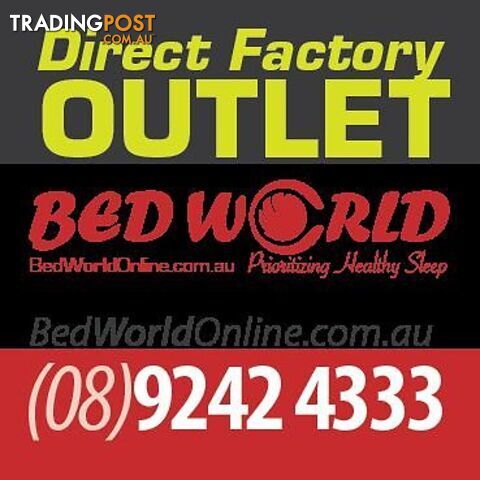 ELECTRIC QUEEN BED WITH ORTHOPEDIC MATTRESS- STOCK CLEARENCE