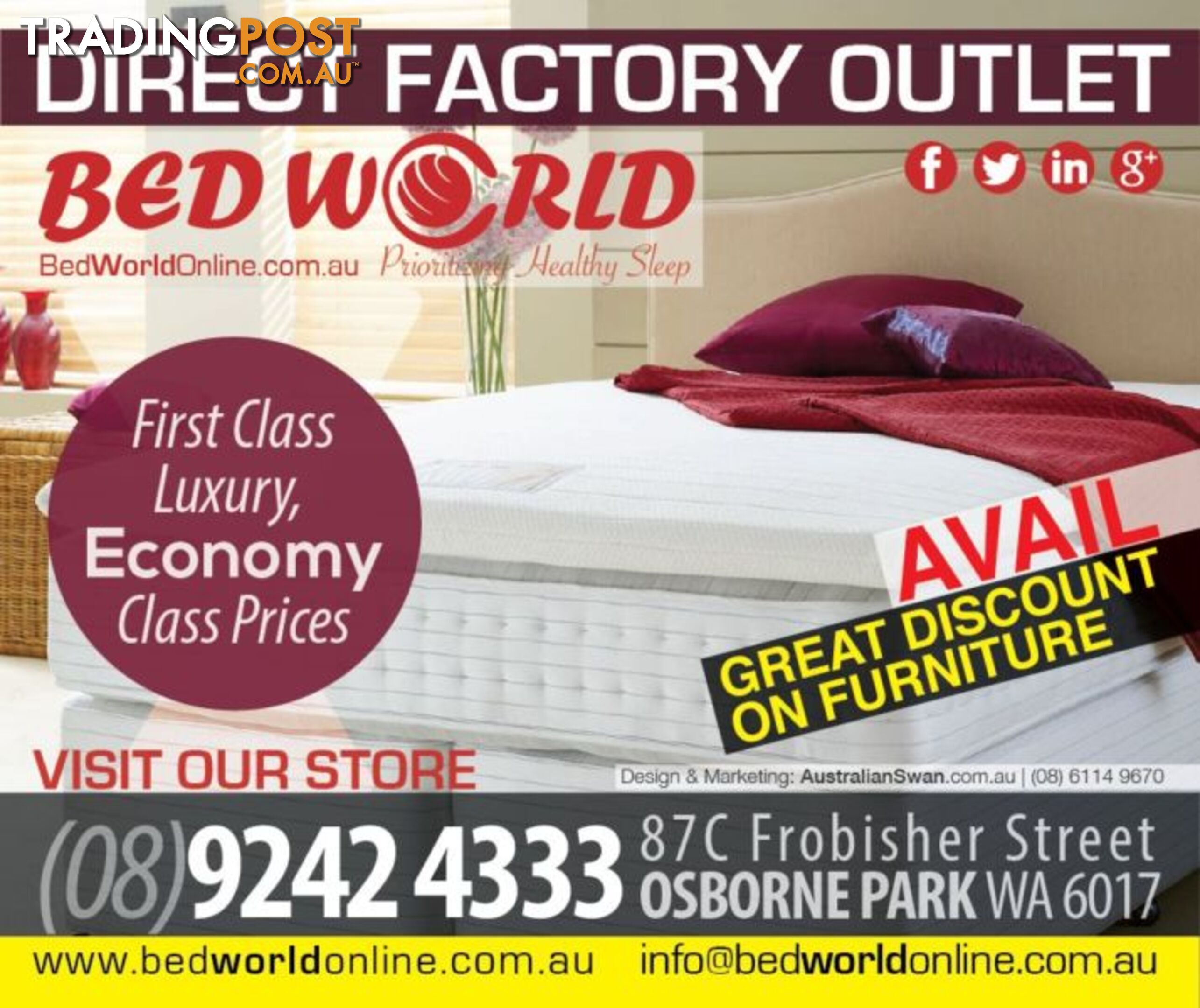 Orthopaedic Heavy Duty Queen Mattress- Brand New